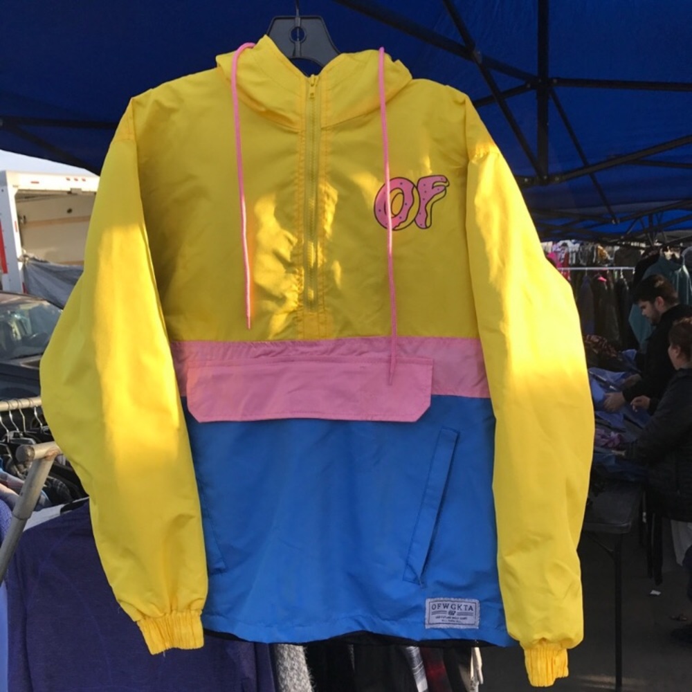 Supreme odd future rain coat